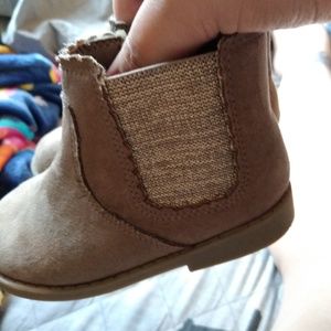 Brown ankle boots